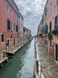 The canals of Venice