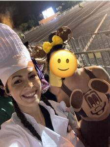 costumes for running the Springtime Surprise Disney race