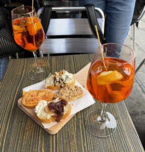 Spritz and cicchetti 