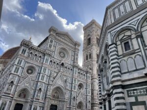 Visiting the Duomo in Florence