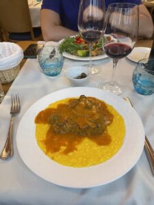 Ossobuco and Risotto Milanese