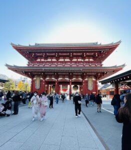 Senso-ji temple in Asakusa