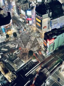 shibuya crossing tokyo