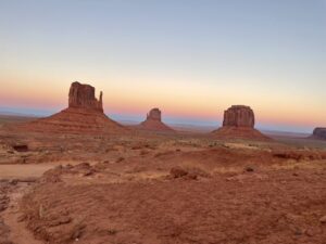 Monument Valley at Sunset