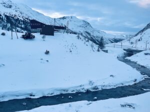 Gucci Store in the Alps of Switzerland