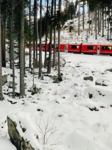 Bernina Express in Switzerland