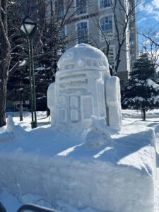 RTD2 Snow Sculpture