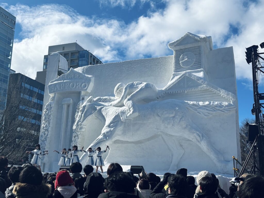 Sapporo Snow Festival 2025 Snow sculpture