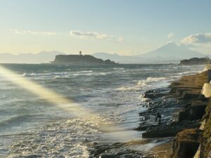 Kamakura Japan with Mount Fuji