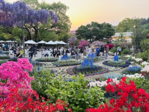 Ashikaga Flower Park in Japan