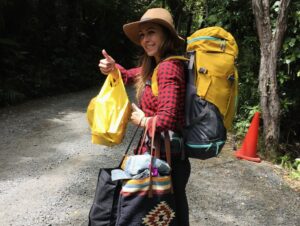 before I learned about packing light