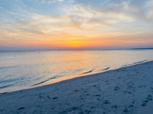 sunset in miyakojima okinawa