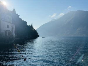 Lake Como by car