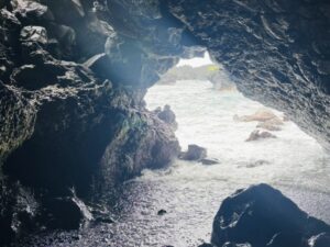 Cave at Waiʻānapanapa State Park