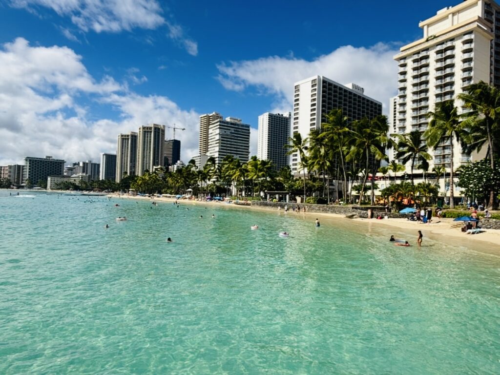 Waikiki beach Honolulu Oahu Hawaii