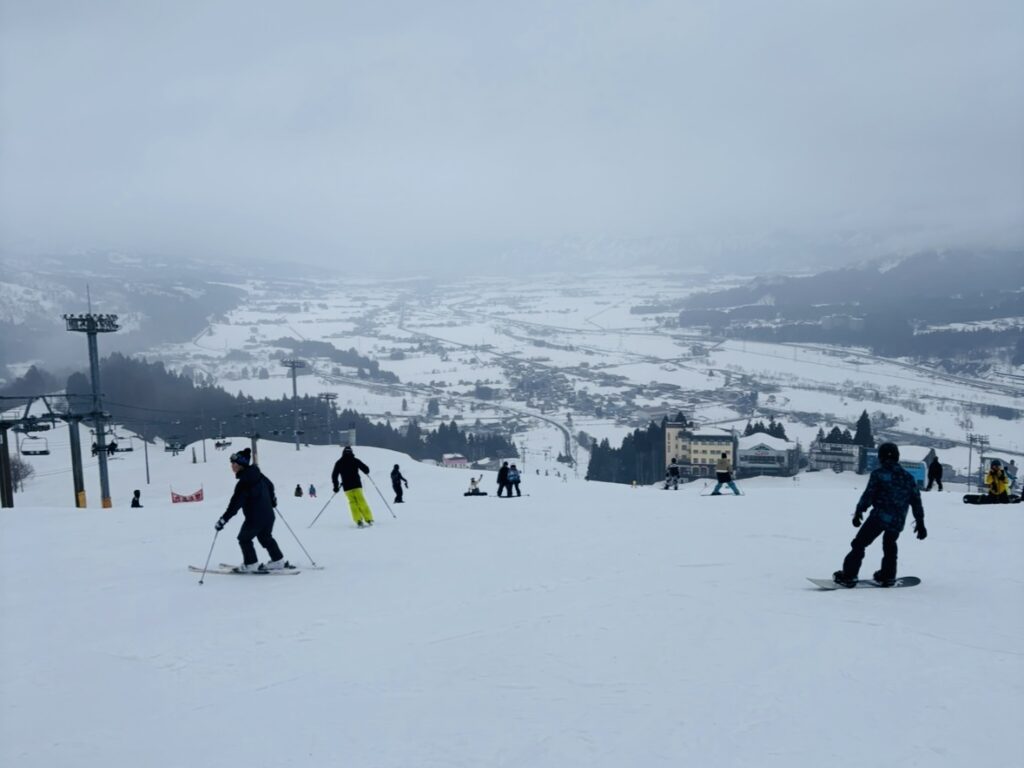 Skiing in Japan