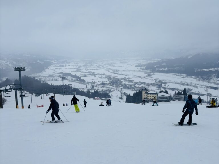 Skiing in Japan